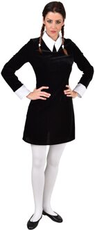 Darkness Schoolgirl Jurk Dames Zwart