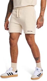 Darkside Korte Broeken Heren - Wit - Maat XS - Katoen French Terry White