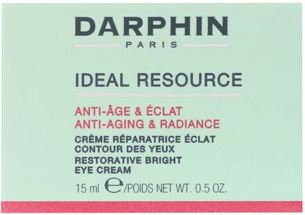 Darphin Face Care Eye Care Crème Ideal Resource Restorative Bright Eye Cream