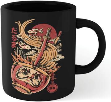 Daruma Mug - Black Zwart
