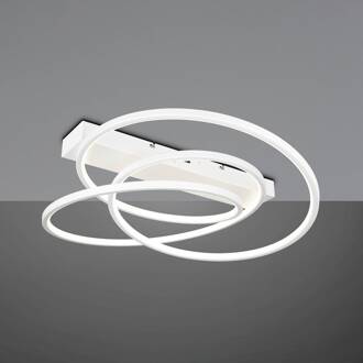 Darvin plafondlamp, wit, metaal, kunststof, CCT wit mat