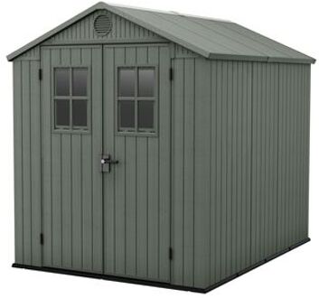 Darwin 68 Tuinhuis - dubbele deuren + ramen - 190x244x221 - Groen