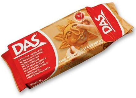DAS Air Verharding Modelleren Materiaal Klei Terra Cotta/Wit 500g/1000g Terra Cotta 500g