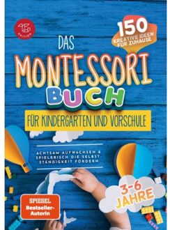 Das Montessori Buch Für Kindergarten Und Vorschule (S/W-Version) - TG Edition