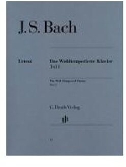 Das Wohltemperierte Klavier Teil I BWV 846-869