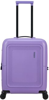 Dashpop handbagage koffer 55 cm violet purple Paars