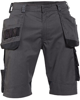 Dassy BIONIC Korte Werkbroek Grijs/ZwartNL:44 BE:38