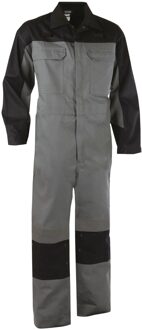 Dassy Niort multinorm overall met kniezakken Grijs/Zwart maat XS