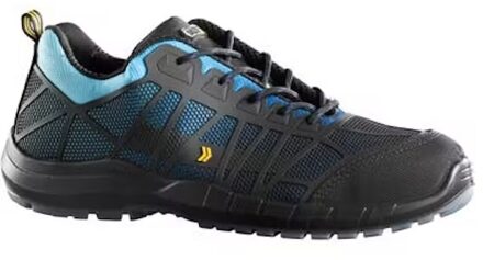 Dassy NOX Veiligheidsschoen Azuurblauw/Zwart - 47