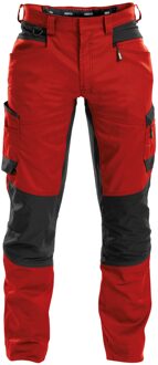 Dassy Stretch Werkbroek Dassy Rood/Zwart - NL:56 BE:52