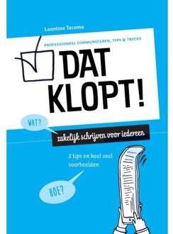 Dat klopt! - Professioneel communiceren, tips & tricks 1