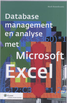 Database management en analyses met Microsoft Excel - Boek Mark Rosenkrantz (9013070574)