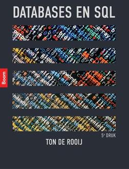 Databases en SQL -  Ton de Rooij (ISBN: 9789024457182)