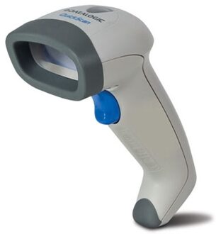 DataLogic barcode scanners QuickScan D2330 Laser reader (white) + USB cable + stand