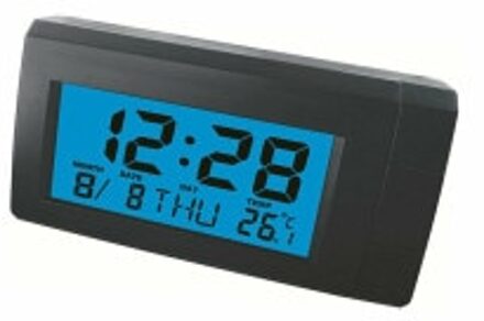 Datum Klok Digitale Thermometer Voor Auto Dashboard Draagbare Tafel Bureau Abs