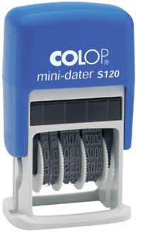 Datumstempel Colop S120 mini-dater 4mm Zwart