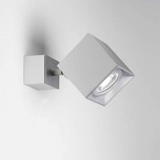 Dau - wandlamp met flexibele spot aluminium