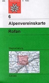 DAV Alpenvereinskarte 06 Rofan 1 : 25 000