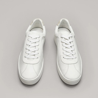 Dave&Di ins fashion blogger solid shoes Thick bottom Increased internal leather women shoes sneakers women white shoes woman