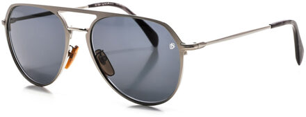 David Beckham 7095GS zonnebril voor heren Zilver