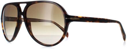 David Beckham DB1091/S 086 HA havana bruin gradiënt zonnebril