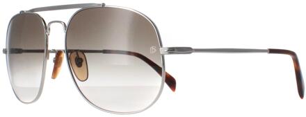 David Beckham DB7004/S 010 9K palladium zilver groen gradiënt zonnebril - maat