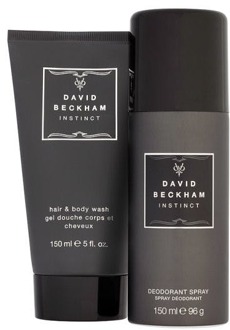 David Beckham Geschenkset David Beckham Instinct Deospray & Bodywash 150 ml + 150 ml