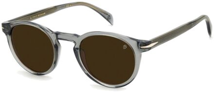 David Beckham Mannen Zonnebril 49/16/145 mm Acetaat Grijs - One Size