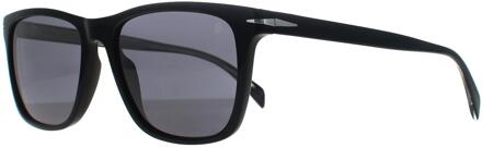 David Beckham Rechthoek Heren Zwart Grijs DB 1092/S - One Size