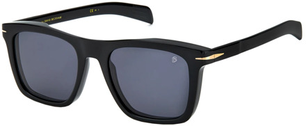 David Beckham Zonnebril 7000/s Heren Cat.3 Wayfarer Zwart/grijs