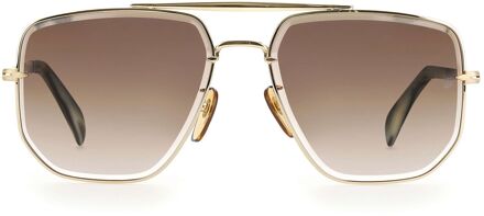 David Beckham Zonnebril DB 7001/S 60J5GHA Goud - One Size