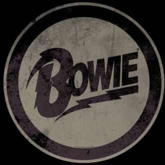 David Bowie Circle Logo Women's T-Shirt - Black - 3XL Zwart