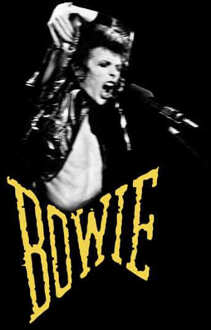 David Bowie Scream Men's T-Shirt - Black - XXL Zwart