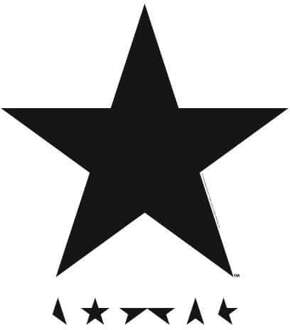 David Bowie Star Men's T-Shirt - White - M Wit
