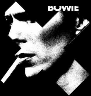 David Bowie X Smoke Men's T-Shirt - Black - L Zwart