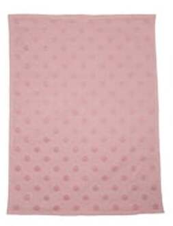 David Fussenegger Kinderdeken RIGA stippen roze 70x90 cm Roze/lichtroze