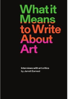 David Zwirner Books What it Means to Write About Art