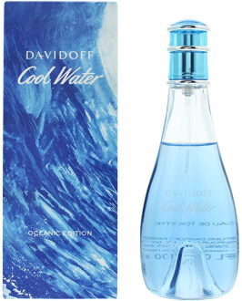Davidoff Cool Water Oceanic Edition Voor Vrouwen Eau de Toilette 100ml Spray Voor Haar