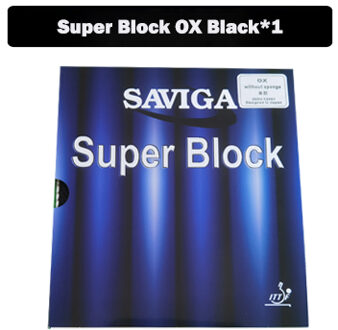 Dawei Saviga Super Blok Ox Tafeltennis Rubber Lange Pips Ping Pong Rubber Zonder Spons Super Verdediging OX zwart