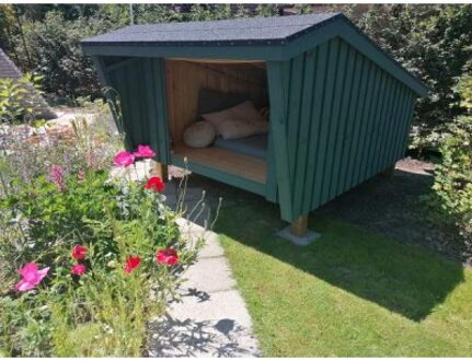 Daybed Buiten Shelter Black