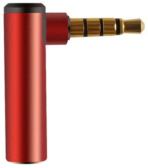 Dayfuli 1 Pc 3.5 Mm Man-vrouw 90 Graden Haakse Adapter Audio Microfoon Jack Stereo Plug Connector