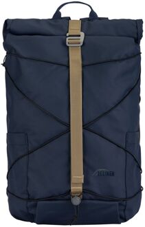 Dayle Roll Top Backpack 21/25L navy Blauw - H 49 x B 29 x D 15 cm