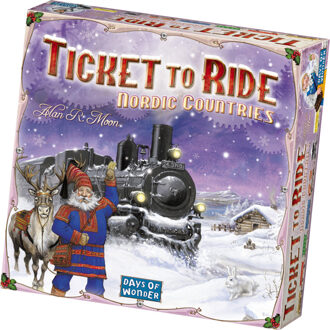 Days of Wonder Bordspel Ticket To Ride - Nordic Countries (En)