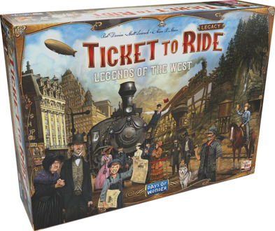 Days of Wonder Ticket to Ride Legacy - Legends of the West (English)