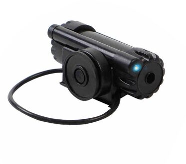 Daytime Bite Vissen Alarm Night Alert Waterdichte Hoge Gevoelige Elektronische Indicator Bell LED Light Buffer Sound Black Draagbare