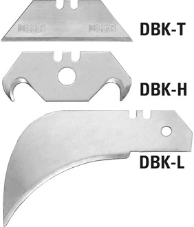 DBK-H Haakmes Tapijt/Afbreek Messen - 50 mm - 10 stuks