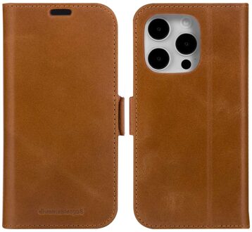 dbramante1928 Copenhagen Bookcase voor de Apple iPhone 15 Pro Max - Bruin
