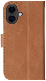 dbramante1928 Copenhagen Bookcase voor de Apple iPhone 16 - Tan Bruin