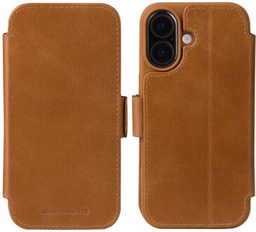 dbramante1928 Copenhagen Bookcase voor de Apple iPhone 17 - Tan Bruin