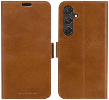 dbramante1928 Copenhagen Bookcase voor de Samsung Galaxy A55 - Tan Bruin